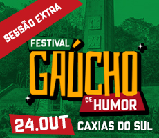 Miniatura SESSÃO EXTRA FESTIVAL GAÚCHO DE HUMOR EDIÇÃO CAXIAS DO SUL