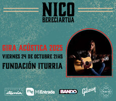 Miniatura NICO BERECIARTUA EN MONTEVIDEO | 24 DE OCTUBRE