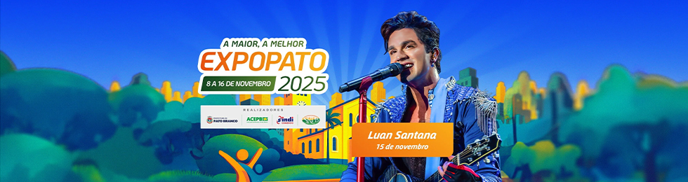 Capa LUAN SANTANA - ARENA EXPOPATO 2025