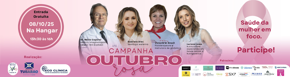 Capa CAMPANHA OUTUBRO ROSA