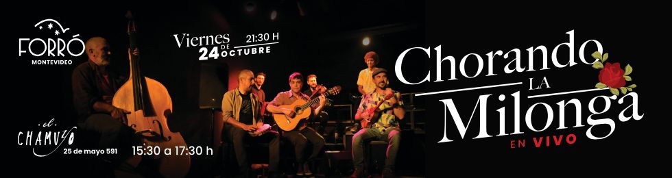 Capa CHORANDO LA MILONGA EN VIVO - 24/10