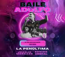 Miniatura EL BAILE DE ADOLFO - SÁB. 15 DE NOV