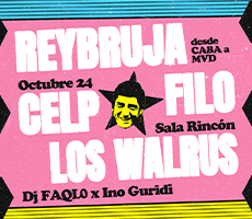 Miniatura FILO, CELP, REYBRUJA (ARG), LOS WALRUS 24.10