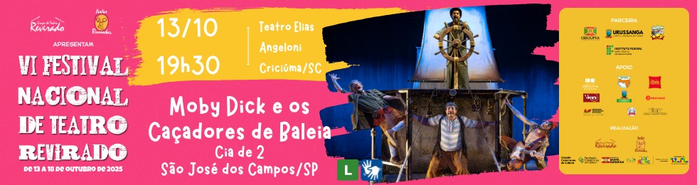 Capa VI FESTIVAL NACIONAL DE TEATRO REVIRADO - SEGUNDA