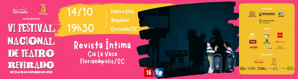 Capa VI FESTIVAL NACIONAL DE TEATRO REVIRADO - TERÇA