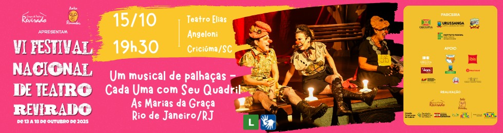 Capa VI FESTIVAL NACIONAL DE TEATRO REVIRADO - QUARTA