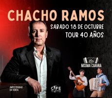 Miniatura CHACHO RAMOS · LA MISMA CUADRA · CAFÉ DEL BOSQUE  18.OCT