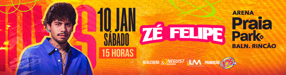 Capa ZÉ FELIPE - BALNEARIO RINCÃO