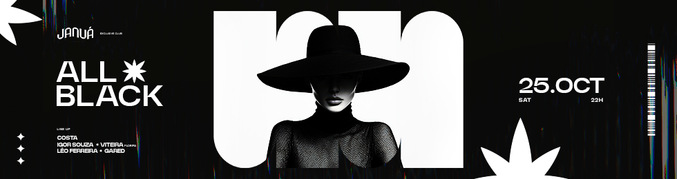 Capa ALL BLACK - JANUÁ