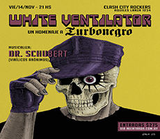 Miniatura WHITE VENTILATOR (HOMENAJE A TURBONEGRO)
