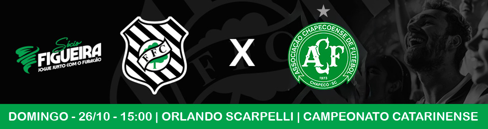 Capa FIGUEIRENSE X CHAPECOENSE COPA SANTA CATARINA 2025