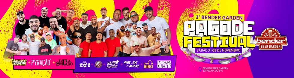 Capa 3° BENDER GARDEN PAGODE FESTIVAL