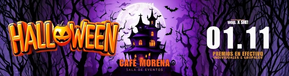 Capa HALLOWEEN EN CAFÉ MORENA - MERCEDES