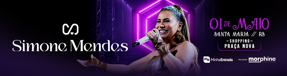 Capa SIMONE MENDES - SANTA MARIA