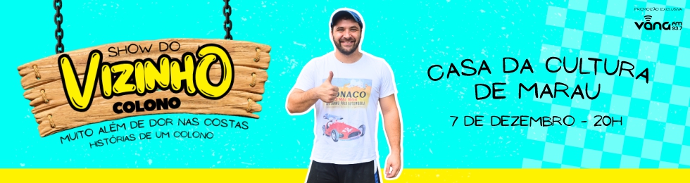 Capa SHOW DE HUMOR COM VIZINHO COLONO