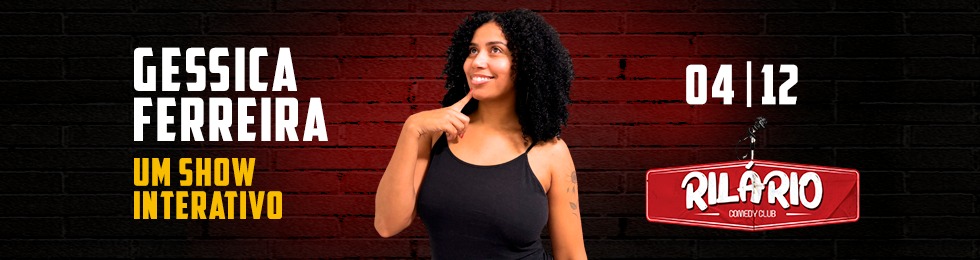 Capa GESSICA FERREIRA - SHOW INTERATIVO EM TUBARãO