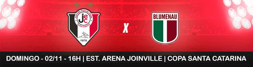 Capa JOINVILLE X BLUMENAU COPA SANTA CATARINA