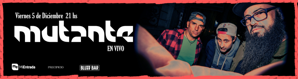 Capa MUTANTE EN VIVO EN BLUZZ BAR
