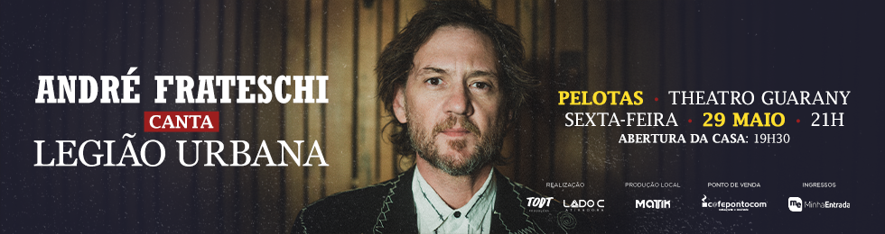 André Frateschi Canta Legião Urbana em Pelotas