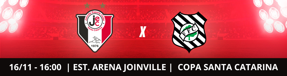 Capa JOINVILLE X FIGUEIRENSE - FINAL COPA SANTA CATARINA 2025
