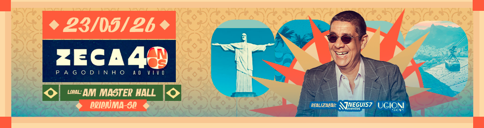 Capa ZECA PAGODINHO - CRICIÚMA