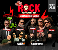 Miniatura ROCK GAÚCHO NO BENDER GARDEN