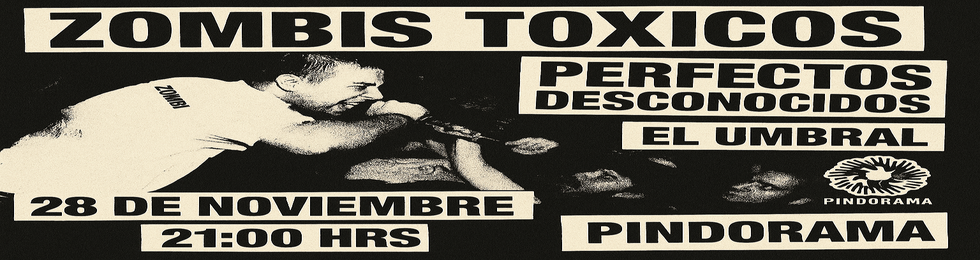 Capa NOCHE DE PUNK & ROLL - 28/11