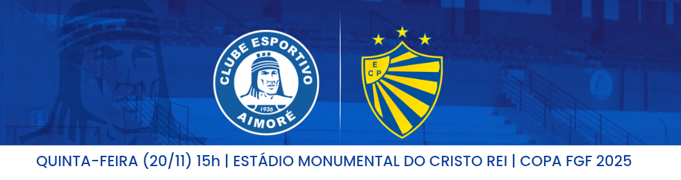 Capa AIMORE X PELOTAS / COPA FGF 2025