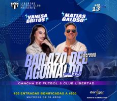 Miniatura LIBERTAD FC PRESENTA: BAILAZO DEL AGUINALDO - VANESA BRITOS 