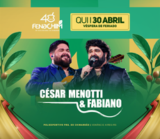 Miniatura CÉSAR MENOTTI E FABIANO / FENACHIM 40 ANOS
