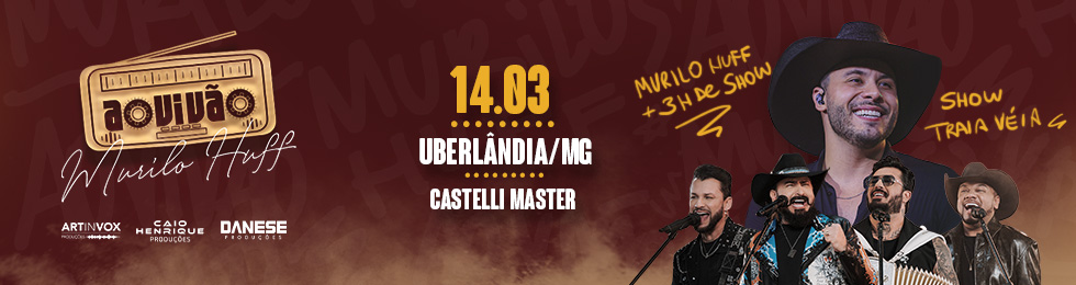 Capa AO VIVÃO UBERLÂNDIA - MURILO HUFF