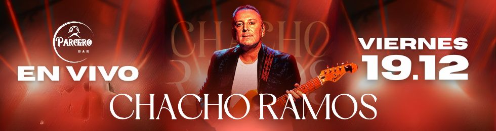 Capa CHACHO RAMOS EN VIVO · PARCERO BAR ANIVERSARIO · 1 AÑO