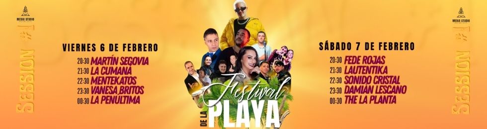 Capa FESTIVAL DE LA PLAYA SESSION 1