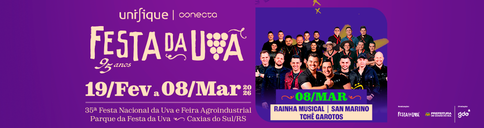 Capa RAINHA MUSICAL, SAN MARINO E TCHÊ GAROTOS / FESTA DA UVA