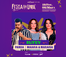 Miniatura MAIARA E MARAÍSA - PANDA / FESTA DA UVA - CAXIAS DO SUL