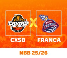Miniatura CXSB X SESI FRANCA - NBB 2025 - 2026