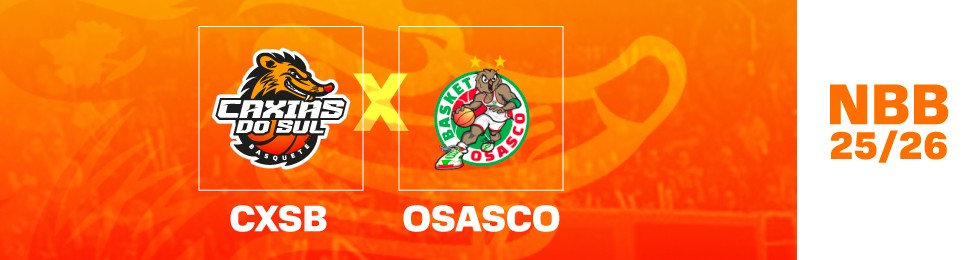 Capa CXSB X BASKET OSASCO - NBB 2025 - 2026