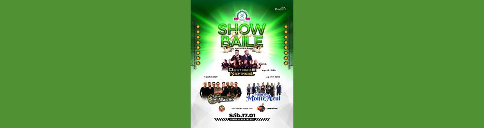 Capa SHOW BAILE DE ANIVERSÁRIO