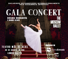 Miniatura GALA CONCERT COM OKSANA BONDAREVA E THE MOSCOW BALLET EM LONDRINA