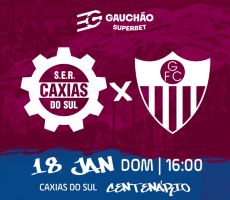 Miniatura SER CAXIAS X GUARANY - CAMPEONATO GAUCHO 2026 - RODADA 03