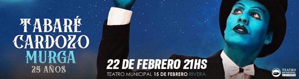 Capa CARDOZO GIRA 25 AÑOS | 22 FEBRERO