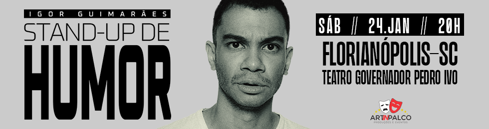 Capa IGOR GUIMARÃES / STAND UP DE HUMOR