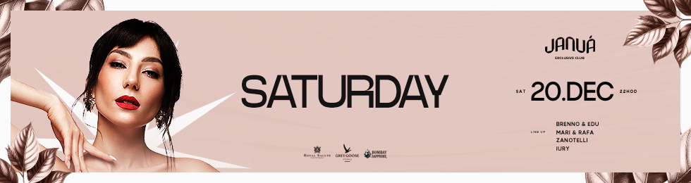 Capa SATURDAY - JANUÁ