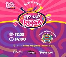 Miniatura BLOKINHO INFANTIL - TIO CLÔ ROSA 2026