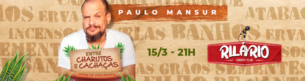 Capa PAULO MANSUR - ENTRE CHARUTOS E CACHAçAS EM TUBARãO