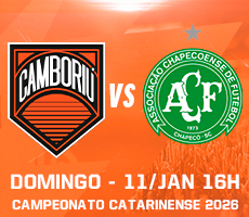 Miniatura CAMBORIÚ X CHAPECOENSE / CAMPEONATO CATARINENSE 2026