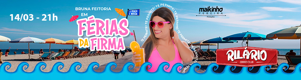 Capa BRUNA FEITORIA - FERIAS DA FIRMA EM TUBARãO