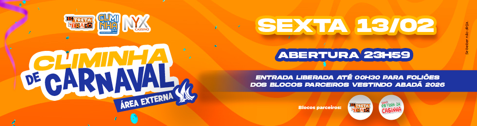 Capa CLIMINHA DE CARNAVAL 13.02