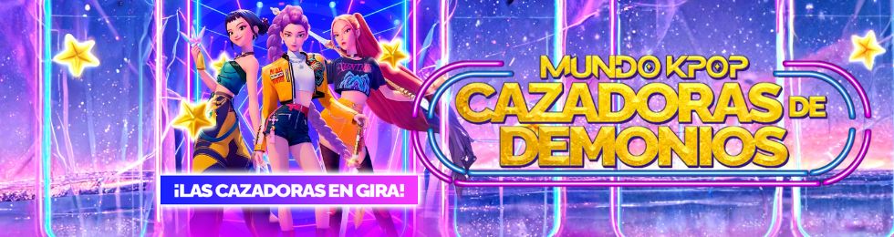 Capa MUNDO KPOP CAZADORES DE DEMONIOS (INFANTIL)