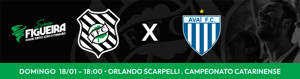 Capa FIGUEIRENSE X AVAÍ / CAMPEONATO CATARINENSE 2026